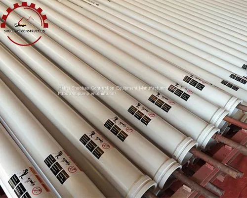 Hardened Concrete Pump Straight Pipe
