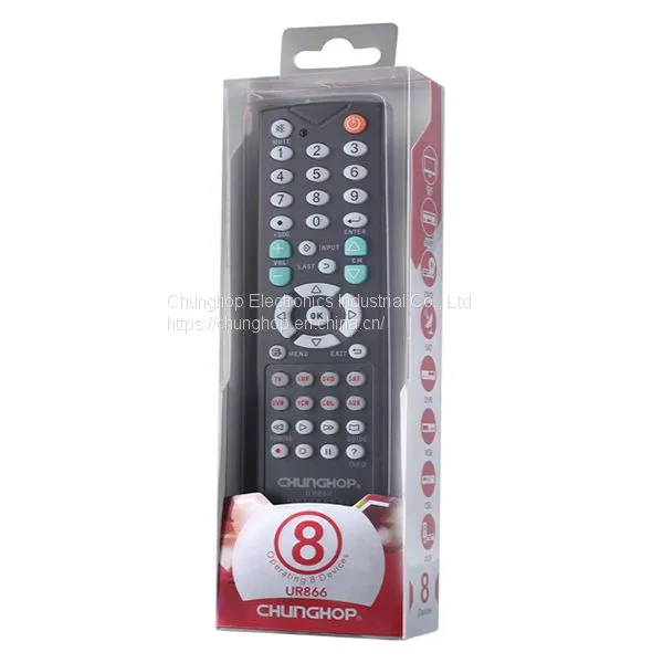 UR866 Universal Remote Control With Operation 8 Devices With 1 Remote photo-5