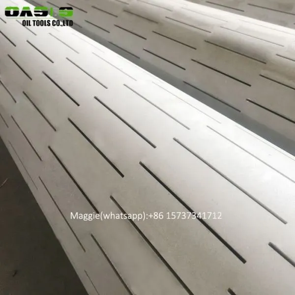 Stainless Steel Slotted Liner Casing Pipes