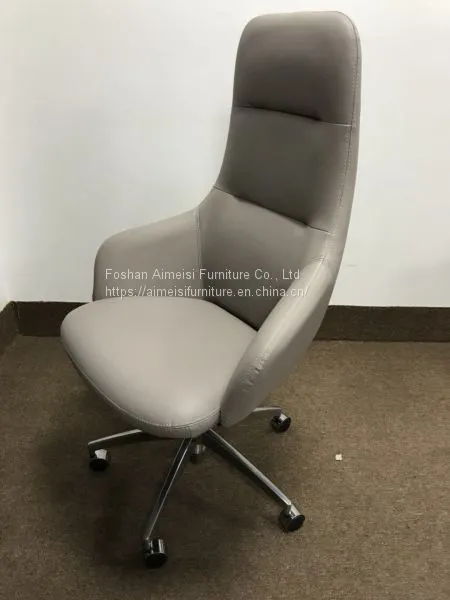 Modern High Back Leather Office Furniture Executive Swivel Office Chairs photo-4