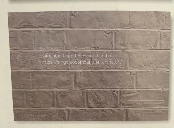 Classical Lightweight Soft Flexible Stone Tile for Rampart Brick