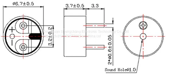 Electromagnetic Passive Buzzer Sc6736 photo-4