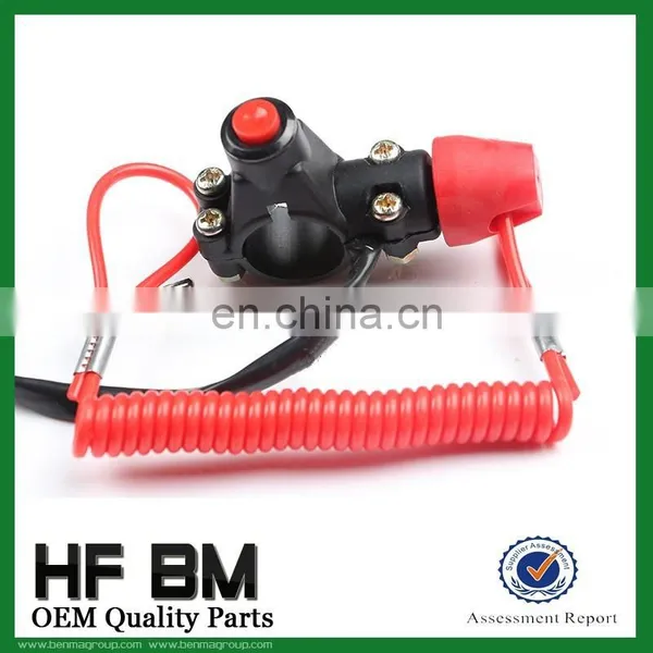 Universal Engine Stop Tether Emergency Switch Lanyard Kit for ATV Racing photo-3