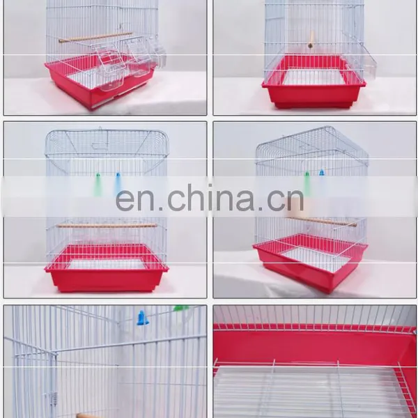 Wholesale Wrought Portable Chinese Large Aluminium Stainless Steel Iron Bird Parrot Cage photo-6