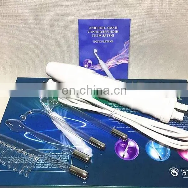 Portable High Frequency Electrotherapy Spot Acne Remover /Scalp Hair Growth Treatment Machine photo-6