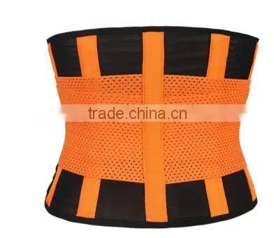 Walson Slim Neoprene Waist Trainer Belt Support Blue and Orrange Color Waist Trainer Fajas photo-2