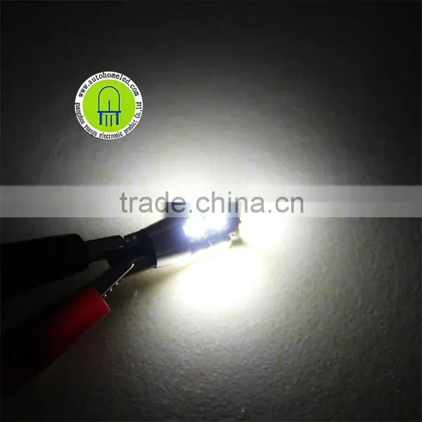 T10 9 Smd 5050 Led Canbus LIGHT BULBS NO OBC ERROR White/Blue photo-3