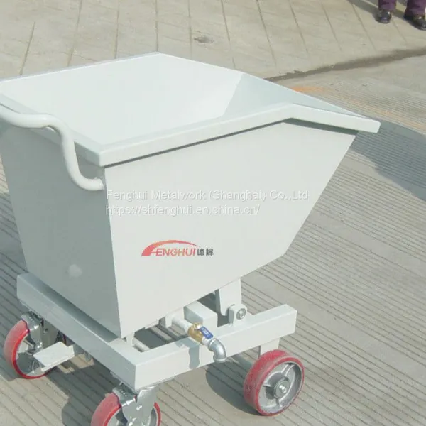 Heavy Duty Thickened Waste Bottom Dumping Stackable Self Dumping Aluminum Scrap Iron Scrap Box Manufacturer Customized Package photo-3