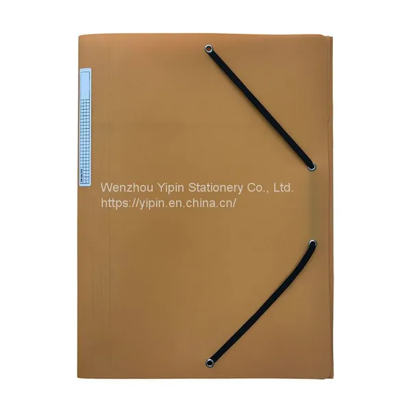 PP 3 Flap Folder Spine With Pocket, Elastic Folder for Office for School, Statioinery photo-3