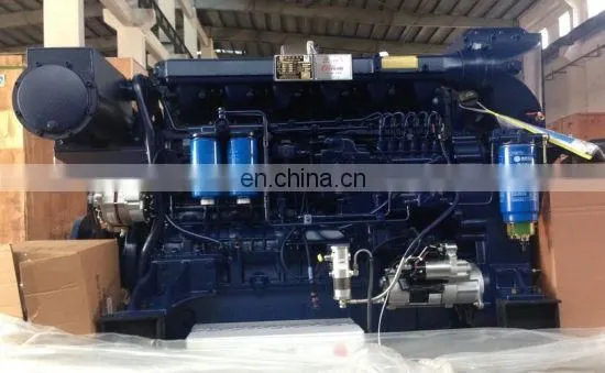 Water Cooled 405KW Weichai WP12 WP12C550-21 550hp Marine Engine photo-5