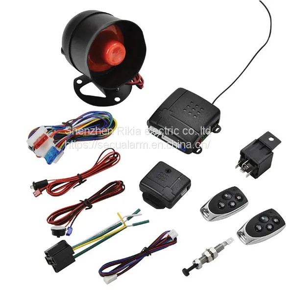 English Packaging 12V Automobile Anti-theft Alarm(wechat:13510231336)