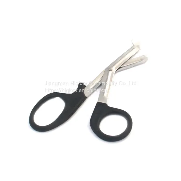 Hot-selling Bandage Scissors Colored Trauma Shears With Lazer Logo photo-4
