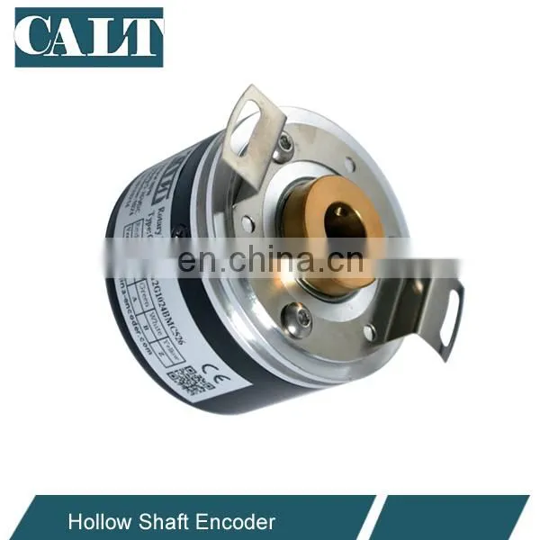 CALT GHH60 Series 10mm Hollow Shaft Rotary Encoder 5V Liner Driver Output 1024 P/R Incremental Rotary Encoder photo-4