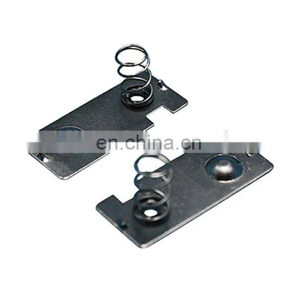 65mn Steel Parts Metal Stamping Shrapnel Custom Battery Spring Contacts Parts photo-4