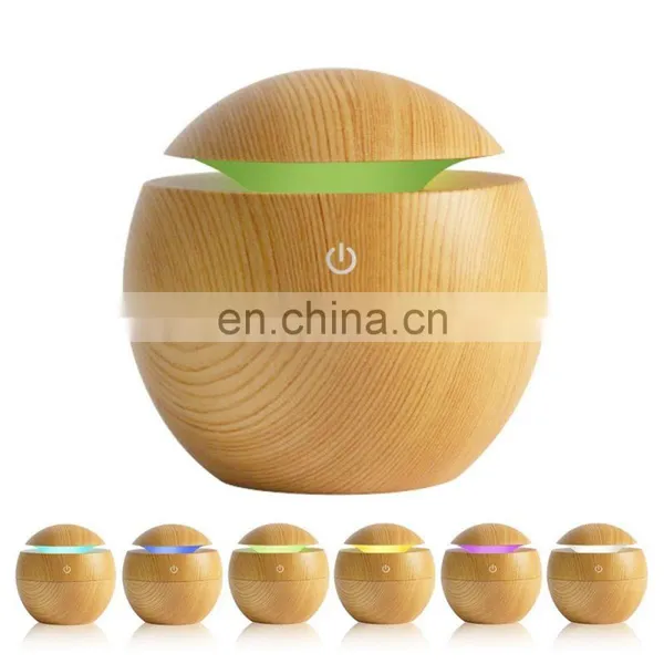 New Design Home USE Wood Essential Oil Aromatherapy Diffuser Ultrasonic Humidifier photo-2