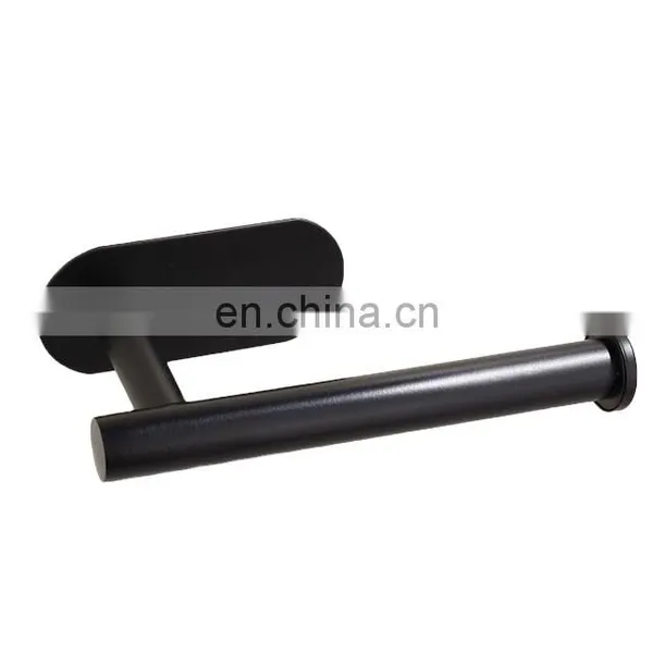 Professional Manufacturer Wholesale Chrome  Self Adhesive Toilet Paper Holder