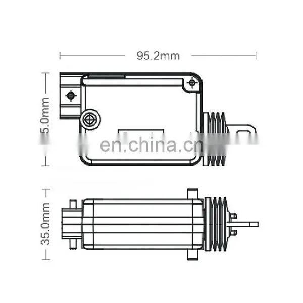 Car Door Lock Actuator Left and Right Central Locking Actuator For Renault 7702127213 photo-3