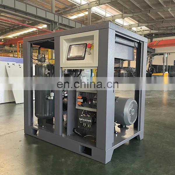 Bison China 75 Hp 55Kw Oilfree Small Rotary Screw Type Air Compressor With Dryer photo-5