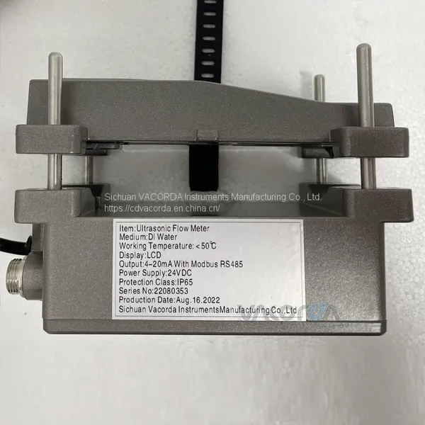 Portable Handheld Digital Ultrasonic Flow Meter Clamp On Ultrasonic Flowmeter photo-2