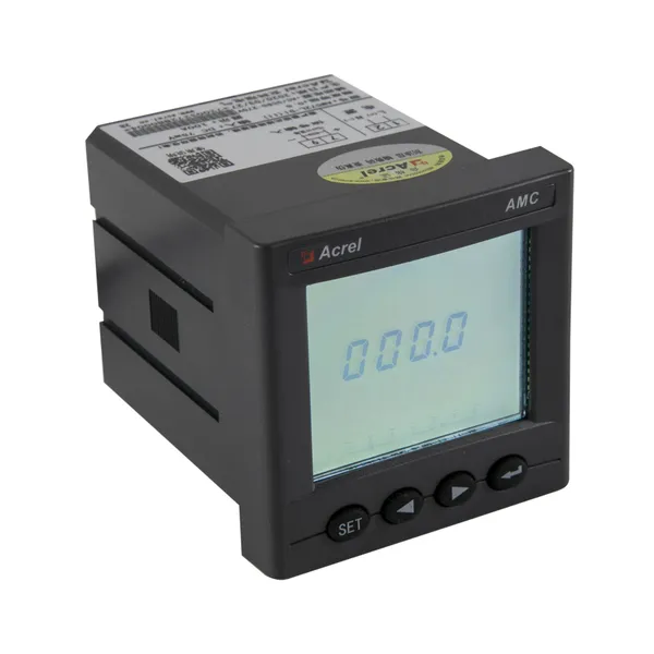 Acrel AMC72L-DV Primary Voltage 1000V LCD Display DC Programmable Voltmeter Embedded Installation 0.5 Class Accuracy photo-3