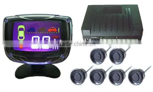 Car LCD Parking Sensor System/parking Guidance System