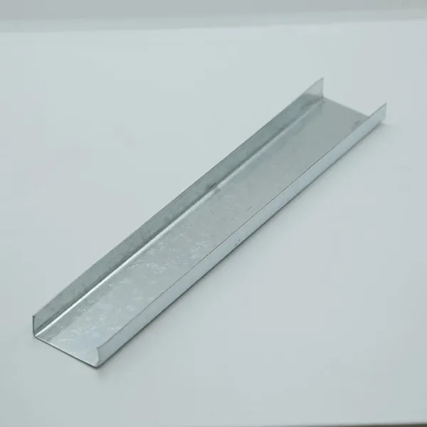 Galvanized Light Steel Keel Ceiling U Hanger Furring Channel for Drywall Partition