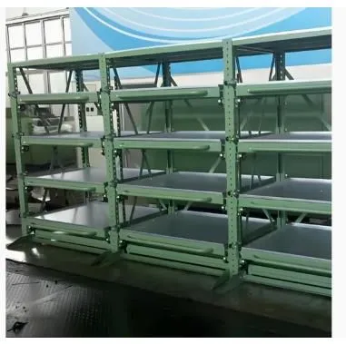 Industrial Factory Price Customized Warehouse Storage Mold Rack for Mould With Crane