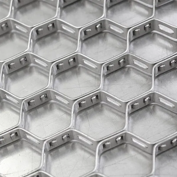 Hexagonal Cellular Mesh Grating Big Mud Claw Tortoise Shell Mesh Welded Manufacturer's Refractory Anchors for Lining Cutting photo-2