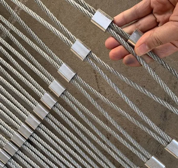 High Strength Knotted Stainless Steel Rope Mesh for Outdoor Zoo Aviary Mesh photo-4