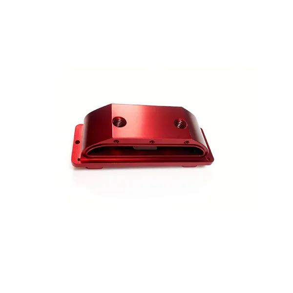 Customized Oxidized Red Parts CNC Milling Turning CNC Precision Machining Service photo-2