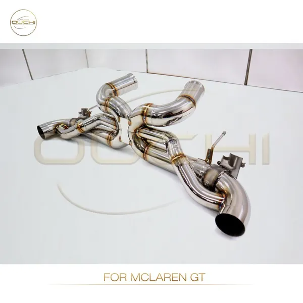 SS304 Exhaust System Catback for Mclaren GT Muffler With Tips High-performance Car Exhaust Parts