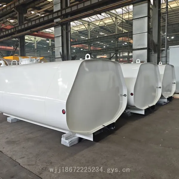 a Great Tool for Oil Storage - Overseas - Exported Skid - Mounted Fuel Storage Tanks, Square Horizontal Fuel Tanks for Gas Stations photo-2