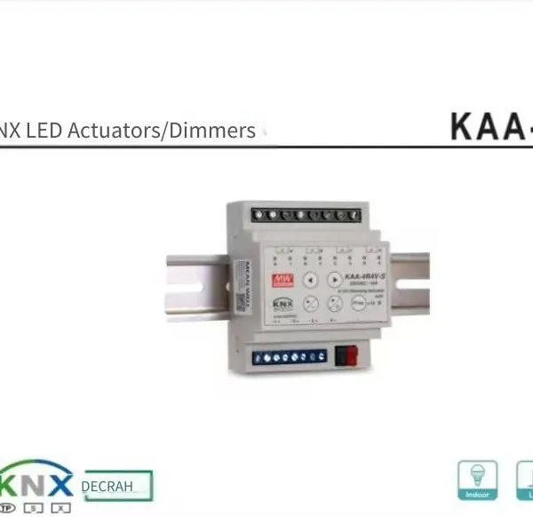 Knx Led Actuator/dimmer Kaa-4r4v-s