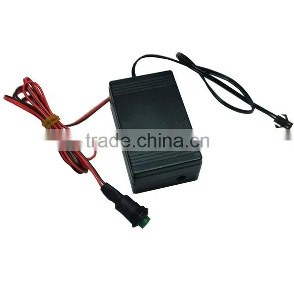Mains 12VDC Frequency EL Driver with 1.2M wire on/off switch