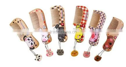 Whosale Children Hair Brush Set , Mini Pocket Comb ,Wooden Comb For Kid photo-3