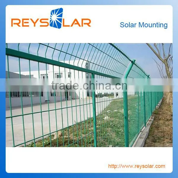Solar Panel Racking Security Guard Welded Wire Fence Protective Barriers photo-5
