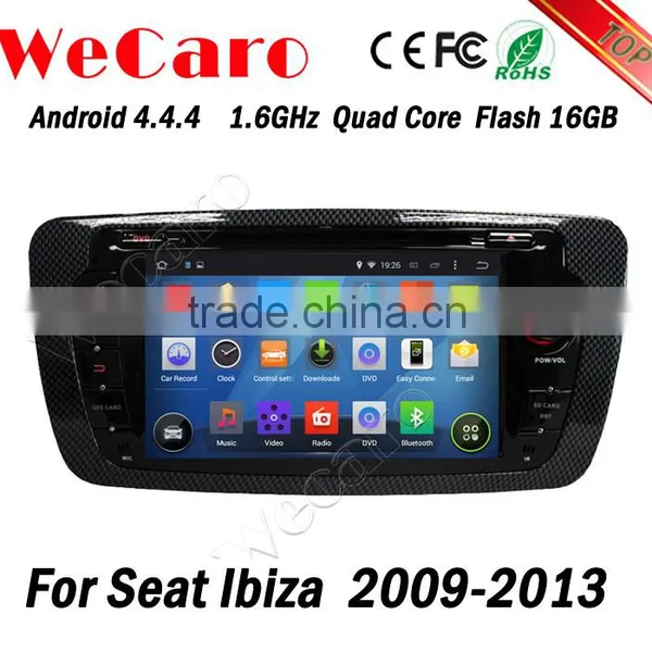 Wecaro WC-SI7004 Android 4.4.4 Car Stereo 2 Din Car Multimedia System for Seat Ibiza 2013 Stereo Mirror Link 2009-2013 photo-2