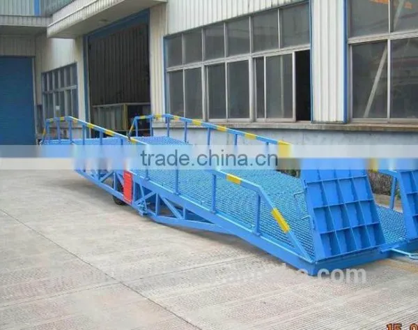 0.9~1.7m, 8 Ton Front Load Containers /hydraulic Loading Ramp /adjustable Loading Ramp photo-4