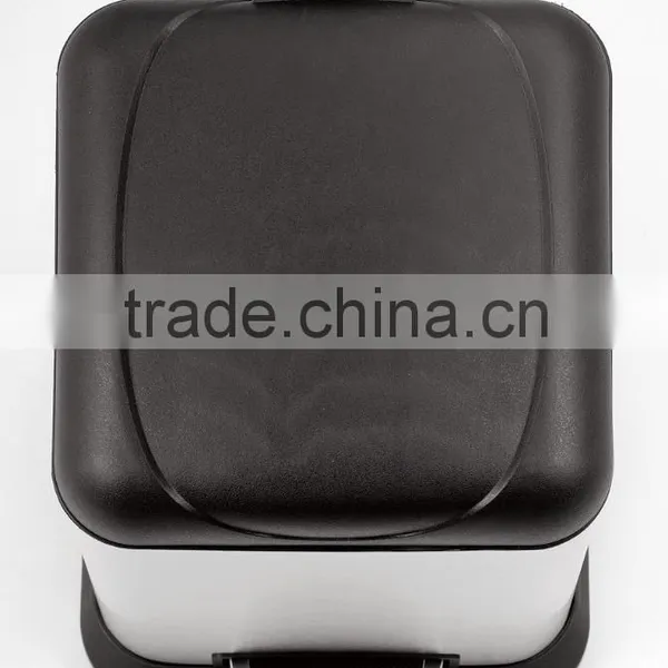 Stainless Steel Square Slow Close Pedal Bin Garbage Bin Step Bin Trash Cans Waste Bin photo-2