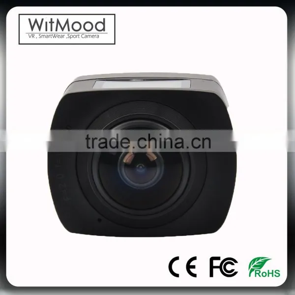 2016 Factory Price Panorama Full HD 1080p Sport Camera V1 PRO 360 Action Camera Cube VR Mini Camera 360 Degrees Sports Camera photo-4