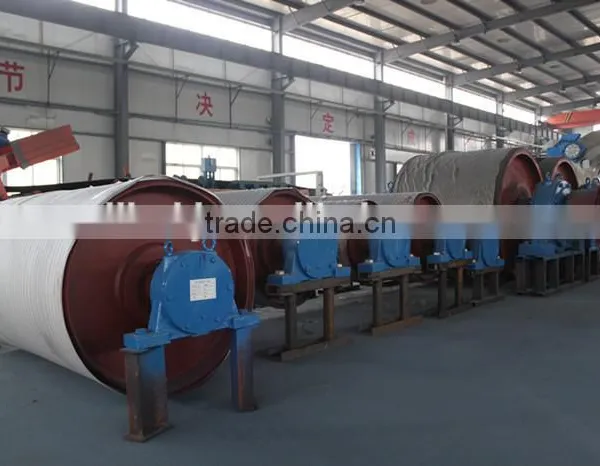 30000-Hour Conveyor Pulley/ Rubber-lagged Pulley/ Heavy Pulley for Belt Conveyor photo-2