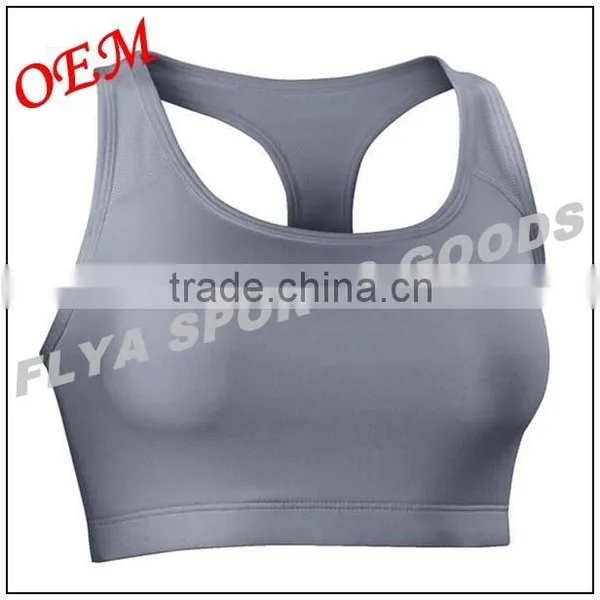 Oem Manufacturer Nylon Spandex Custom Wholesale Women Gym Wear Fitness Sports Bra photo-4