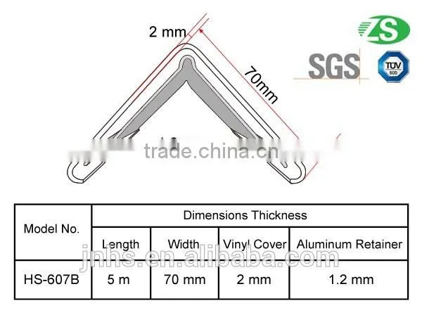 Sharp Pvc Corner Bumper Guards photo-3