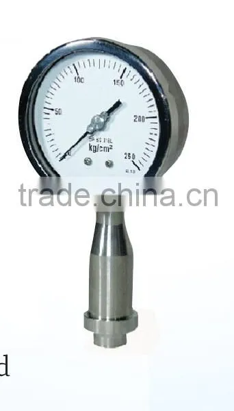 Pressure Gauge Complete SS Homogenizer
