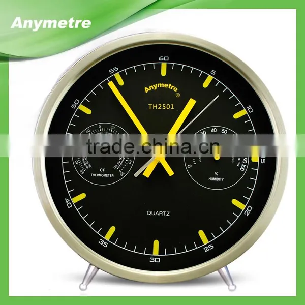 Hot Sale Multi-Function Wall Clock With Thermometer & Hygrometer Display