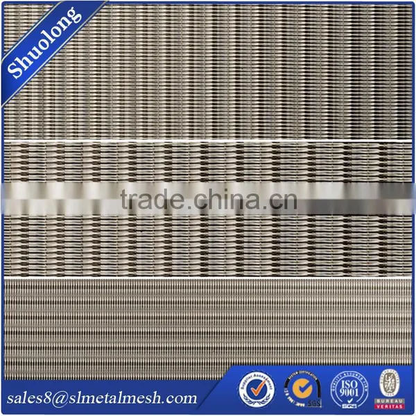 Green Mesh Fabric for Architectural Use Metal Mesh Cloth photo-3