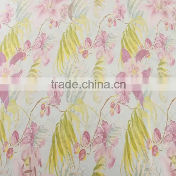 Digital Printed Poplin Cotton Fabric Woven Textile for Garments Clothes photo-4