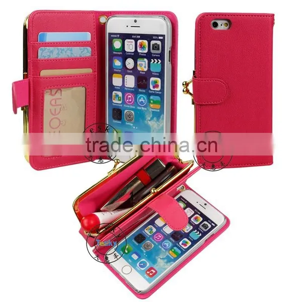for Iphone 6 Plus Cover Cases Purse Leather, Phone Cover for Iphone 6 photo-3