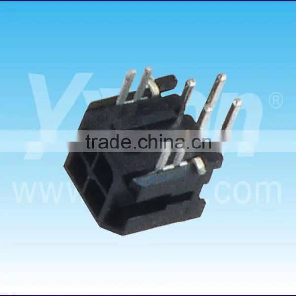 MX 3.0mm Pitch 2 Pin Dual Row Right Angle Wafer&Housing Connector photo-2