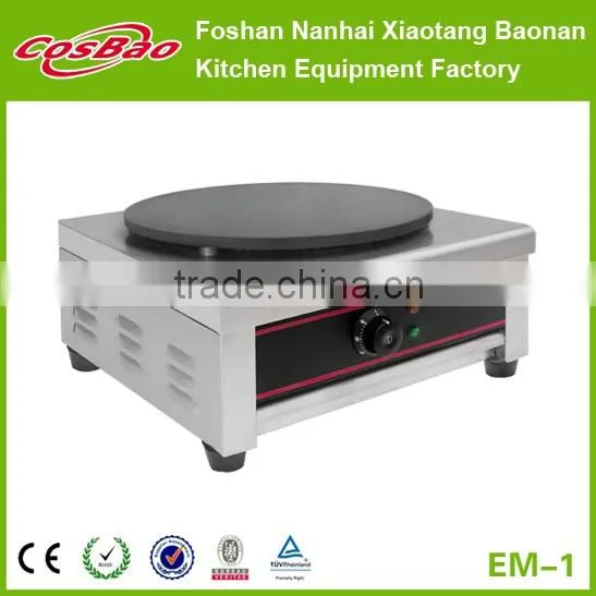 Commercial Double Heads Electric Crepe Maker Pancake Machine With CE Approval 400mm Plates photo-2